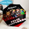 Custom Name Umbrella Ro-blox Adventure: Name's Quest Umbrella 8-Frame for Travel, Camping, Casual Lightweight Portable, Essential for Family Gifts