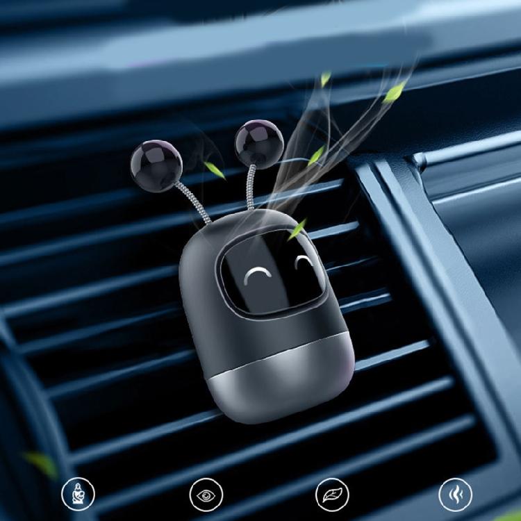 Automotive Air Outlet Fragrance Clip Freshener Holder Robot Interior Trims