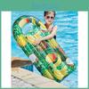 Kids Inflatable Surfboard With Thickened Float Board Handle Water Slide Board Swimming Equipment Flamingo