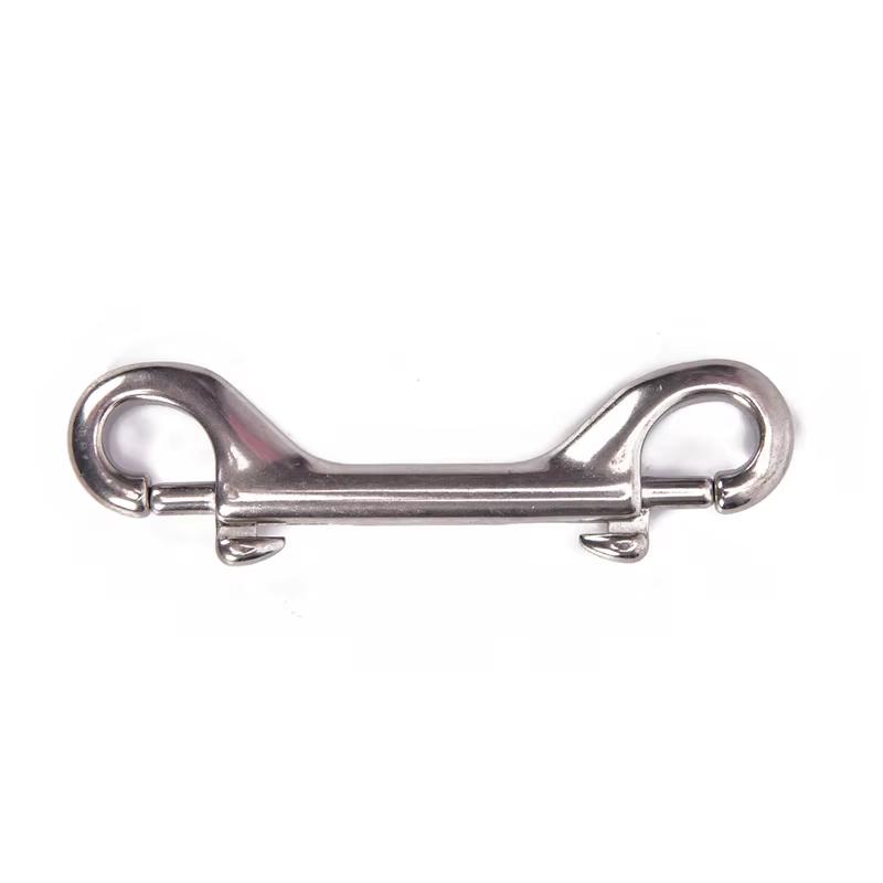 65mm 90mm 100mm 115mm Double Ended Scuba Diving Hook Stainless Steel Eye Bolt Snap Hook Quick Draw Link Carabiner