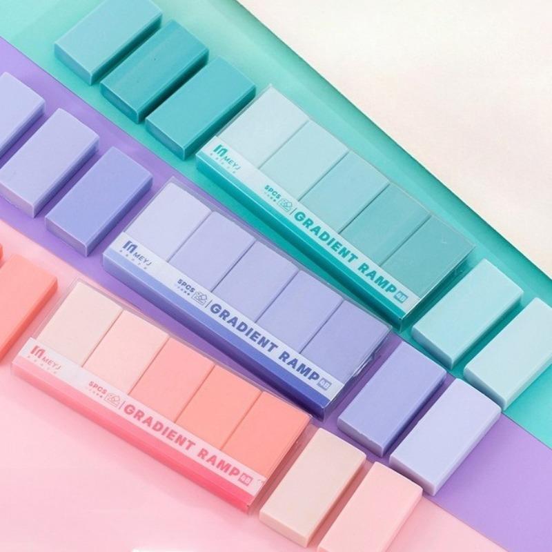 30Pcs Student Specific Gradient Eraser Set, with A High Level of Appearance, Clean Wiping, Less Dust, Pencil Eraser, 4B Eraser. Stationery