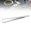 Watch Spring Bar Pliers Stainless Steel Watch Strap Tweezers Removal Tool with Pin Pusher Pad for Re