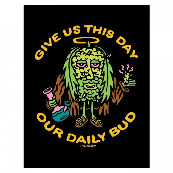 Killer Acid Daily Bud Framed Poster