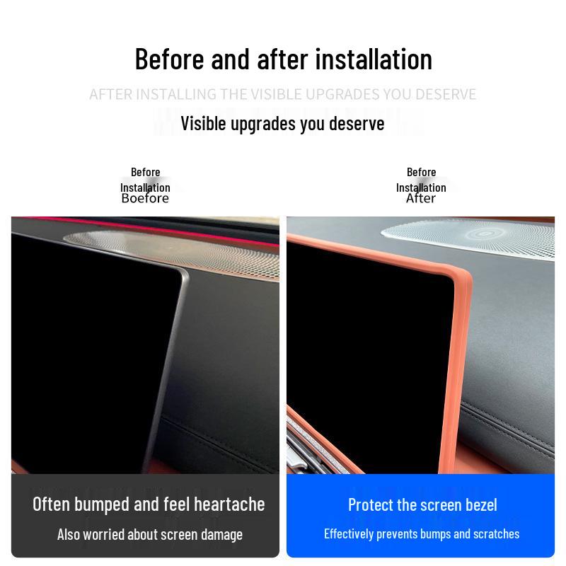Fengyun A9L Screen Protector & Silicone Case for Navigation Display