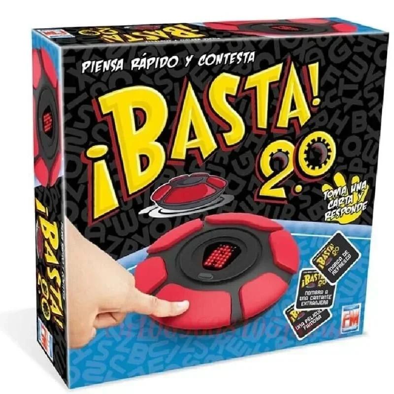 

Новая игра Basta Spanish Tapple Word Game - английская версия игры Tapple. Настольная игра с быстрым мышлением и нажатием букв - Рождество, Хэллоуин