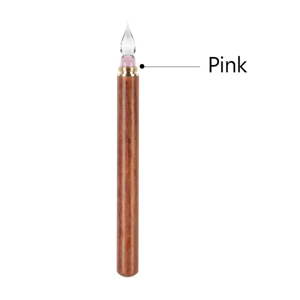 Filling Ink Glass Fountain Pen Calligraphy Dipping Pen School Supplies Glass Dip Pen  Signature