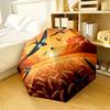 Swallows Soar Over Golden Wheat Fields At Sunset Portable Automatic Umbrella Retractable Design With 8 Rib Durability Sturdy Construction All Season