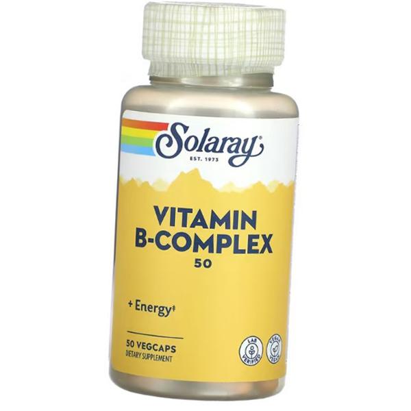 Витамины группы В, Vitamin B-Complex 50, Solaray (36411089)