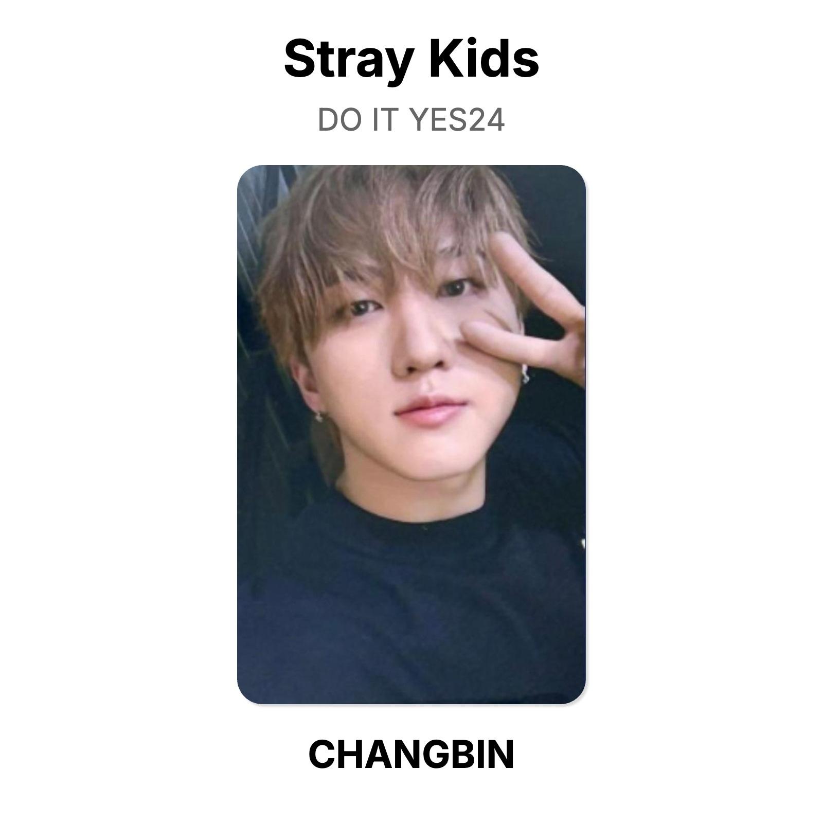 Stray Kids DO IT YES24 Official Photocard CHANGBIN