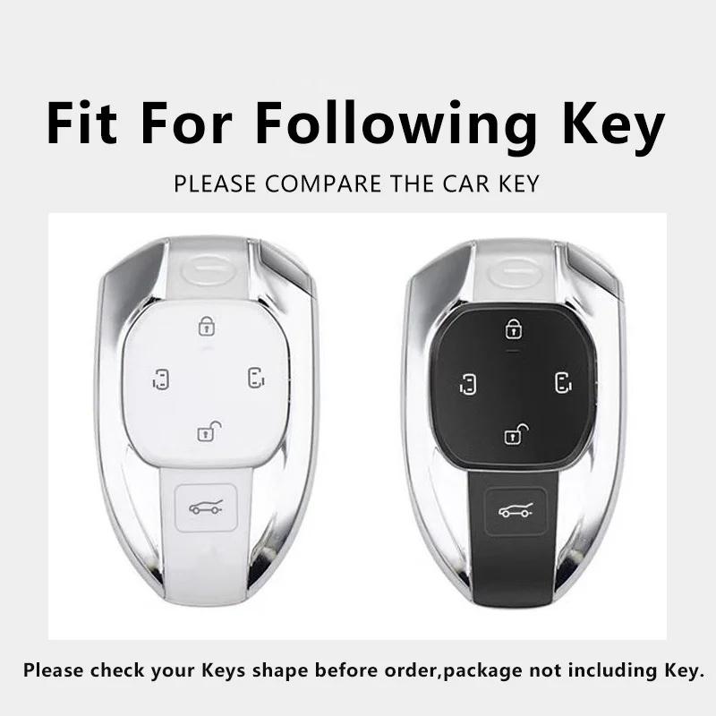 Car Key Case For Trumpchi Gac Empow J11 J12 J13 J14 J15 J16 Gs8 Remote Cover Bag Shell Keychain Holder Accessories