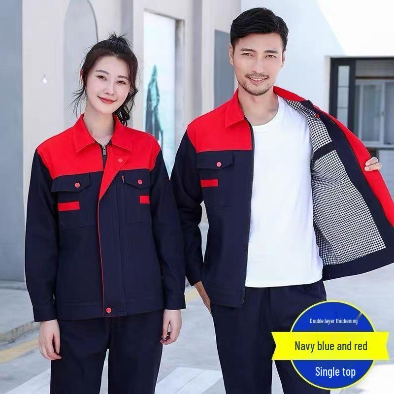 Men's and Women's Durable Long Sleeve Workwear Suit for All Seasons