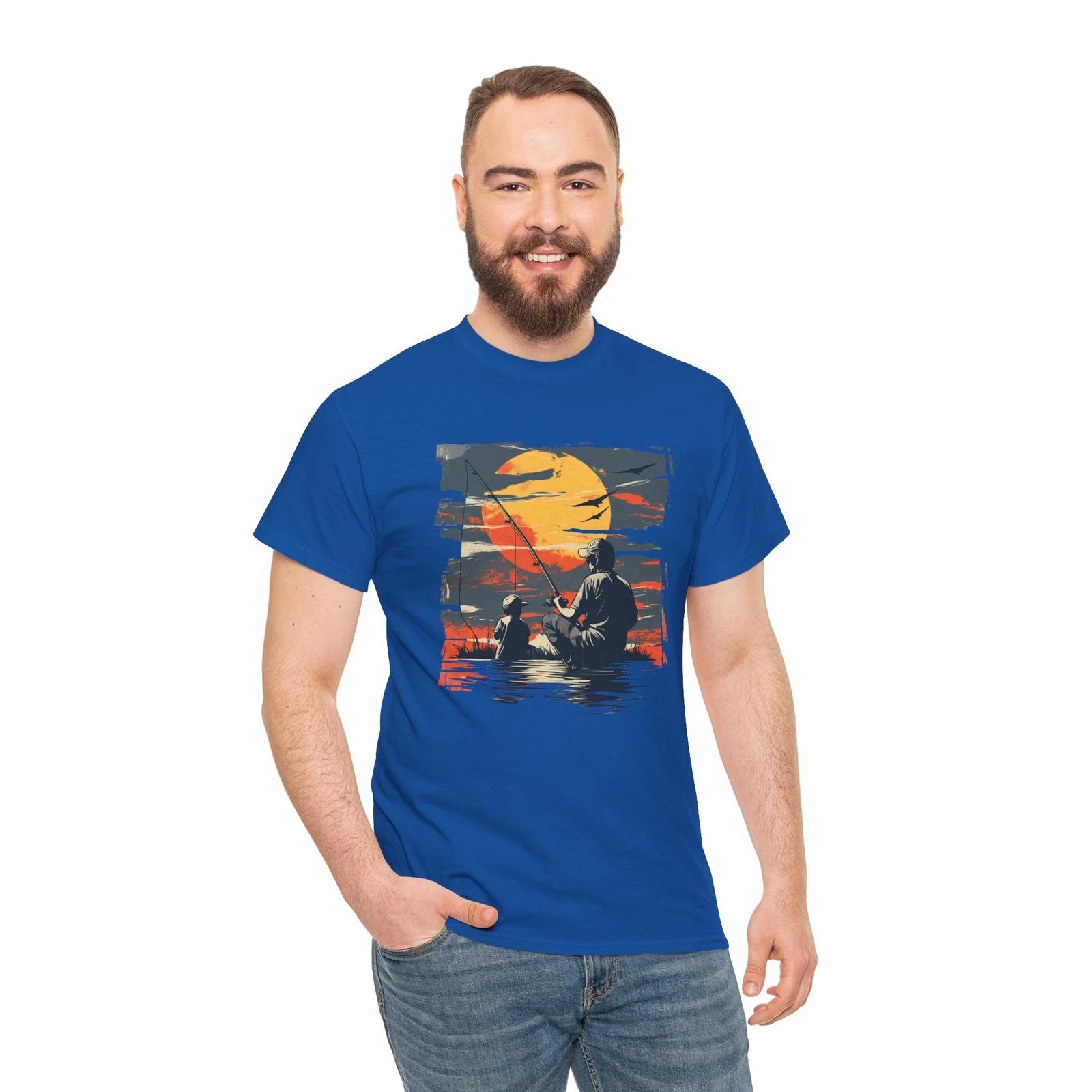 

Kayak Fishing T-Shirt - I Wished A Fising Partner, And God Sent Me My Son Shirt M