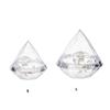 10Pcs Large Diamond Shaped Candy Boxes with Lid Versatile Diamonds Shaped Gift Boxes for Party Sweets and Small Trinkets