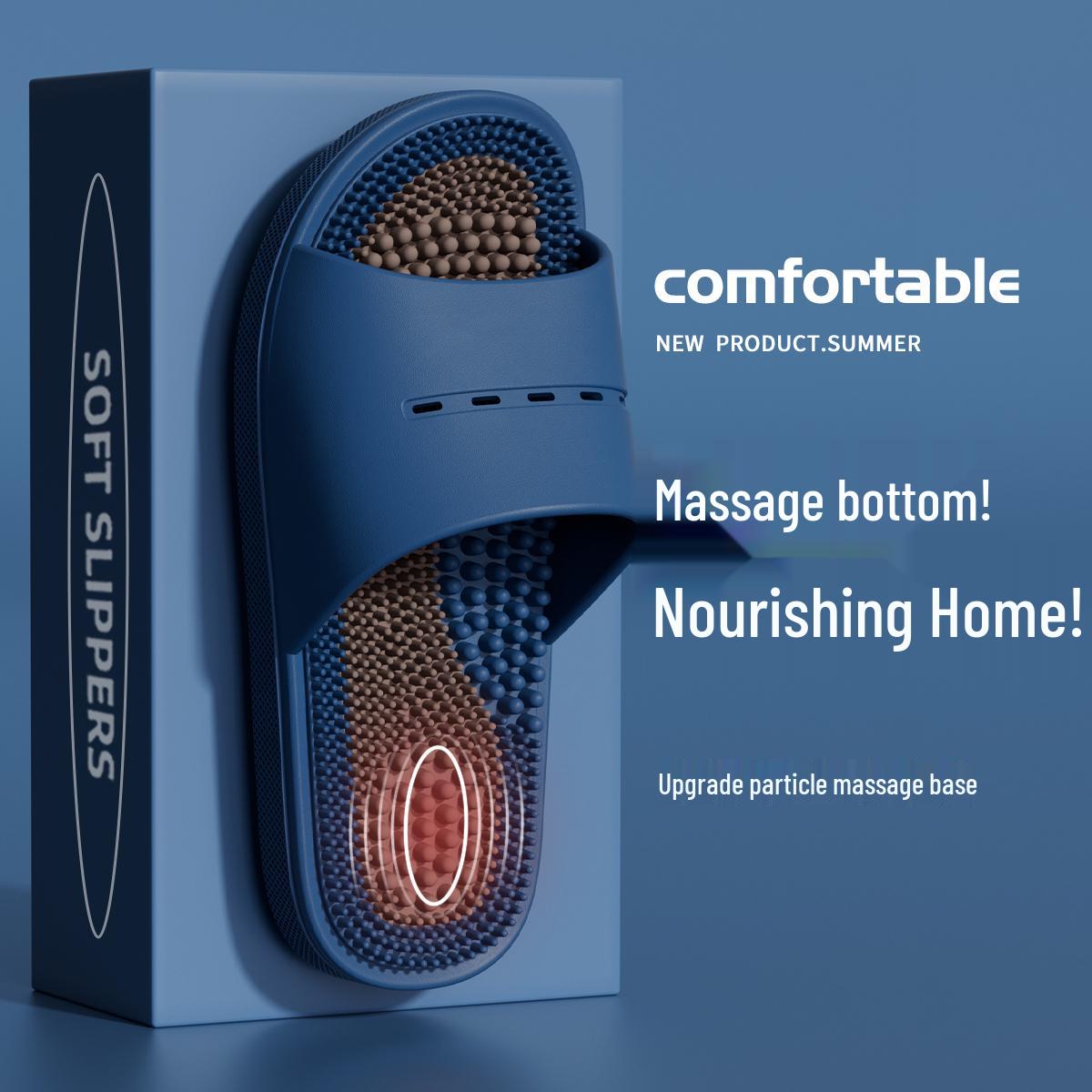 

Массажные тапочки для акупунктурных точек Lidani 2025 - Нескользящая, прохладная домашняя обувь для мужчин и женщин 44-45 fits 43-44