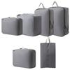 6Pcs Travel Storage Bags Portable Clothes Compressed Packing Cubes Suitcase Bag Classified Cloth Storage Lightweight Luggage Bag