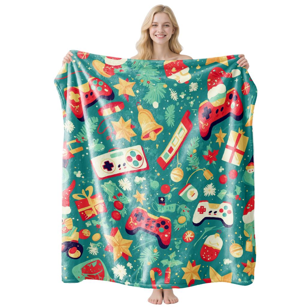 2026 Christmas flannel blanket is universal for all seasons