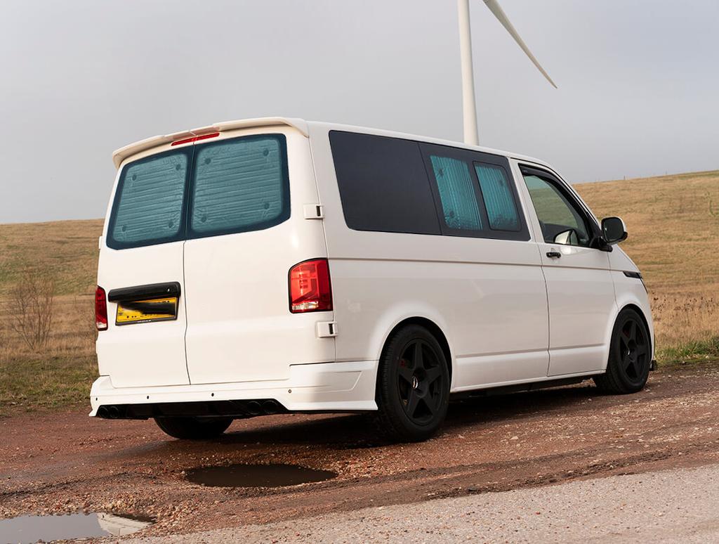 2PCS Heat Insulation Window Blind Fits for VW T6 TRANSPORTER 15-19  RV Rear Twin Door Heat Insulation Motorhome Accessories