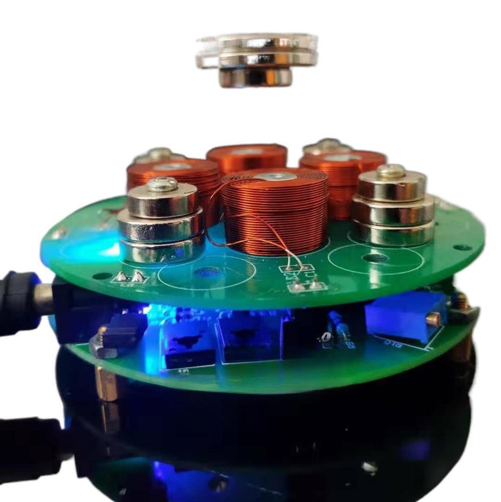 DIY Magnetic Levitation Kit: Fun Learning Simulation with Push-Down Mechanism