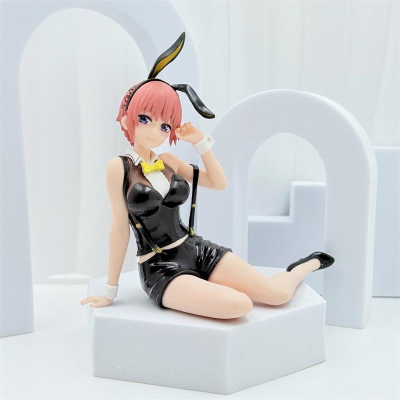 12cm The Quintessential Quintuplets Nakano Ichika Nino Miku Yotsuba Itsuki Bunny Girl Ver. PVC Anime Action Figure Collectible