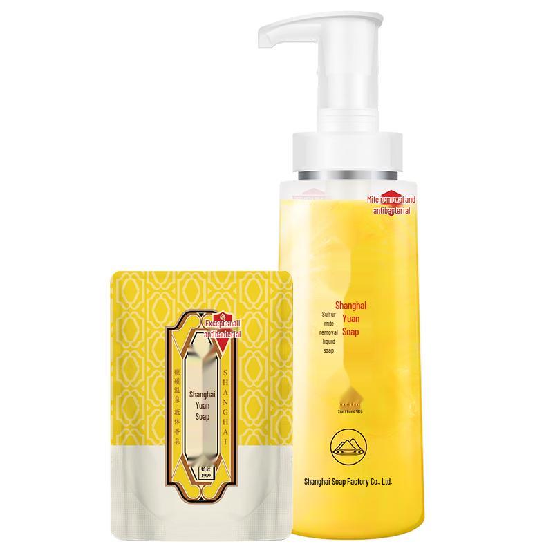 

Шанхайское лечебное серное жидкое мыло (Набор 500г+300г)