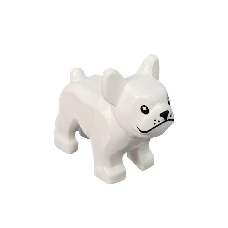 MOC City Animal Building Blocks Goat Wolf Penguins Eagle Goat Rabbit Pet Cat Dog Dairy Cattle Accessories Mini Bricks Toys Gifts