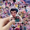 50pcs Suitcase Stickers Waterproof Stickers Scooter Computer Tablet Cartoon Decoration