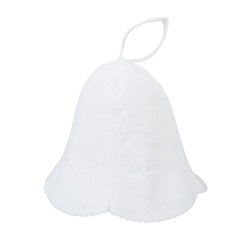 Sauna Hat Felt Water Absorbent Comfortable Shower Bath Felt Hat   for Men Women