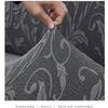 Knitted Jacquard Dining Chair Cover All-inclusive Elastic Skirt Chair Cover Universal Three-dimensional Dust-proof