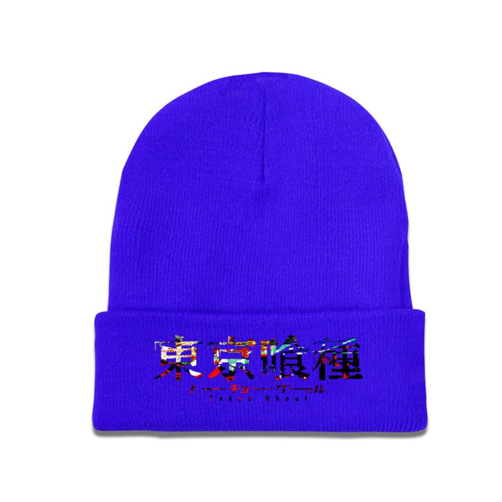 Tokyo Ghoul Strickmütze, Mützen, Wintermützen, warme Polyester-Freizeitmütze, Unisex, Damen