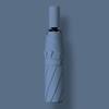 Delicate Weather and Rain Folding Automatic Umbrella Vinyl Sunscreen Umbrella Wholesale Shading and Storm-resistant Advanced Sense Manual Umbrella