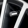 4Pcs Car Metal Wheel Tire Valve Stem Caps Rims Accessories For Volkswagen VW Caddy Beetle Touareg Tiguan Touran R Golf Rline GTI CWX1