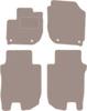Beige Velour Floor Mats For: Honda HR-V II Crossover (2014-2018)