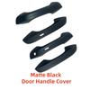YOYO Matte black Retrofit Car Accessories Door Handle Cover Trim Paste Style For Volkswagen Golf 8 MK8 GTI    2024