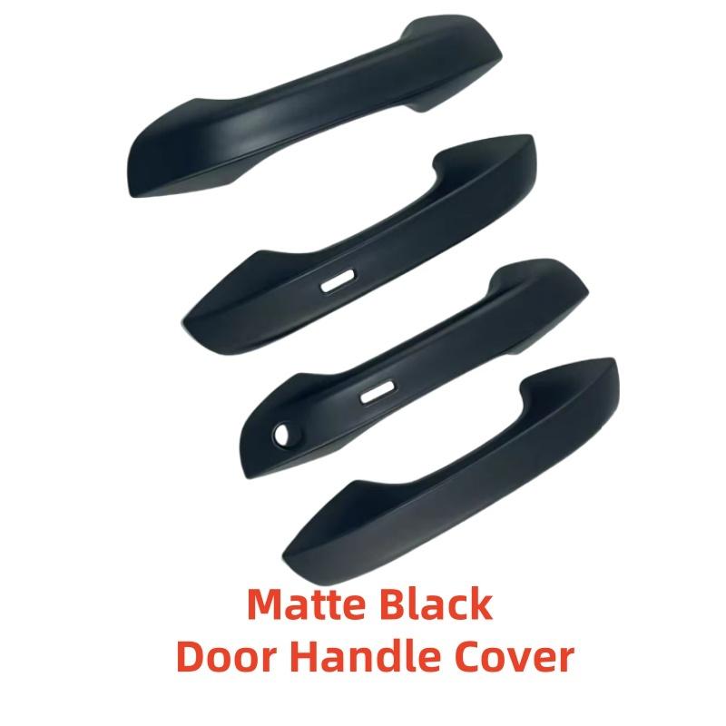 YOYO Matte black Retrofit Car Accessories Door Handle Cover Trim Paste Style For Volkswagen Golf 8 MK8 GTI    2024