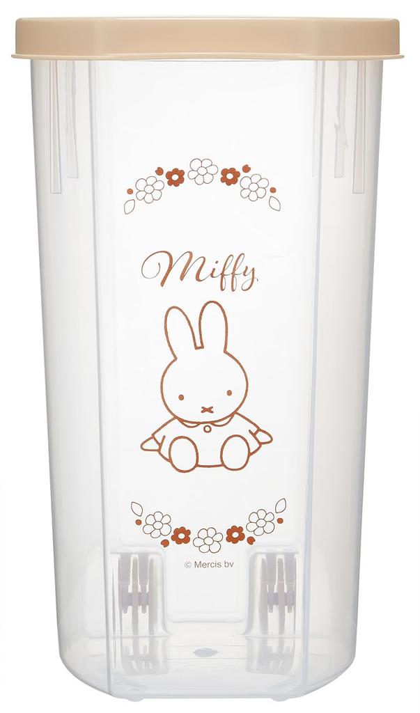 Skater Rice Stores In Includes Measuring Miffy Insect-Resistant Container, Bag, Cup, Casters, 5kg, DRF5-A
