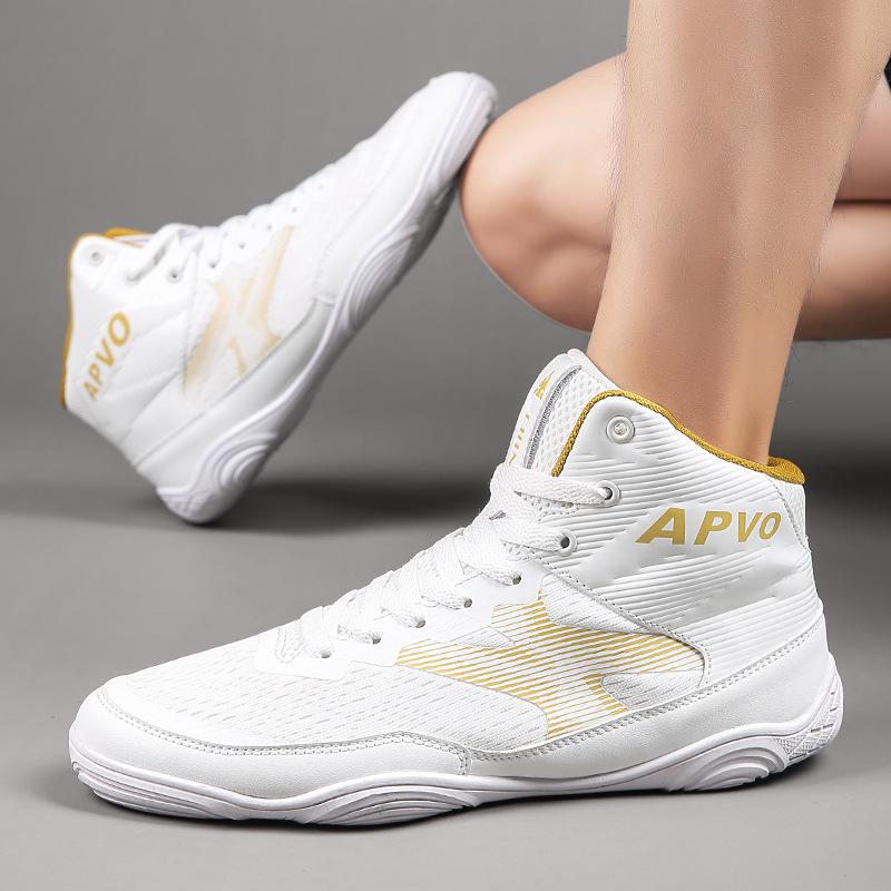 

Adult men s and women s professional boxing shoes, wrestling sanda shoes, fighting shoes, professional competition training shoes, spot straight hair 36
