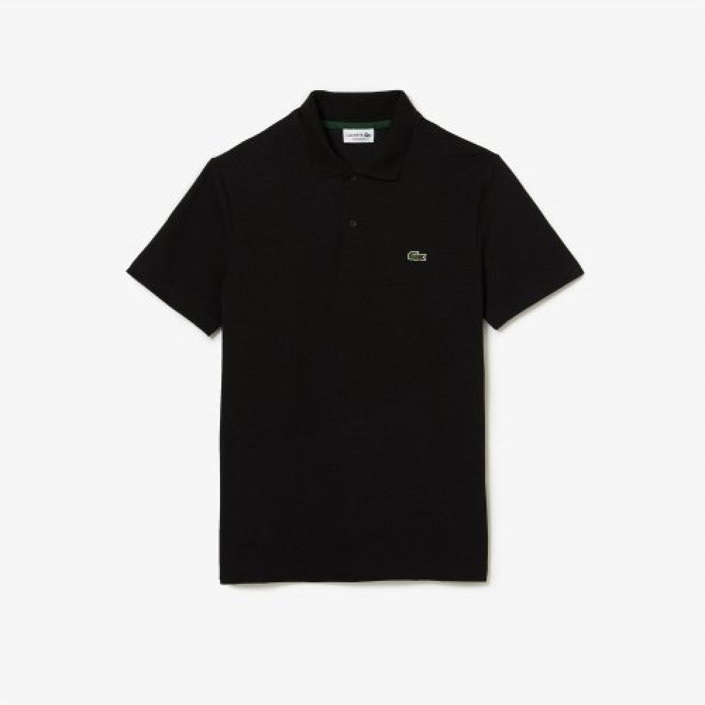 

LACOSTE Common Basic Поло с короткими рукавами [Черный]