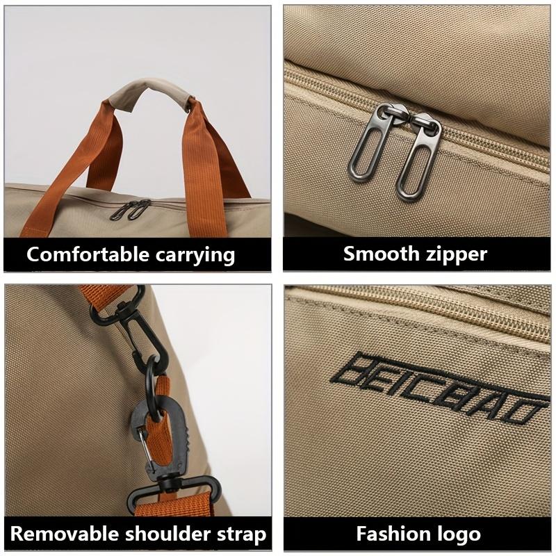 Men And Women Gym Bags, Travel Storage Luggage Bags, Large Capacity Multifunctional Carry-On Bags, Sports Fitness Bags