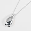 TIFFANY&Co. Teardrop Large Necklace Silver925 10.3g Women Used
