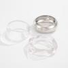 Fashion Style Transparent Acrylic Wide Version Bracelet, Irregular Curved Glossy Bracelet With A Sense Of Design