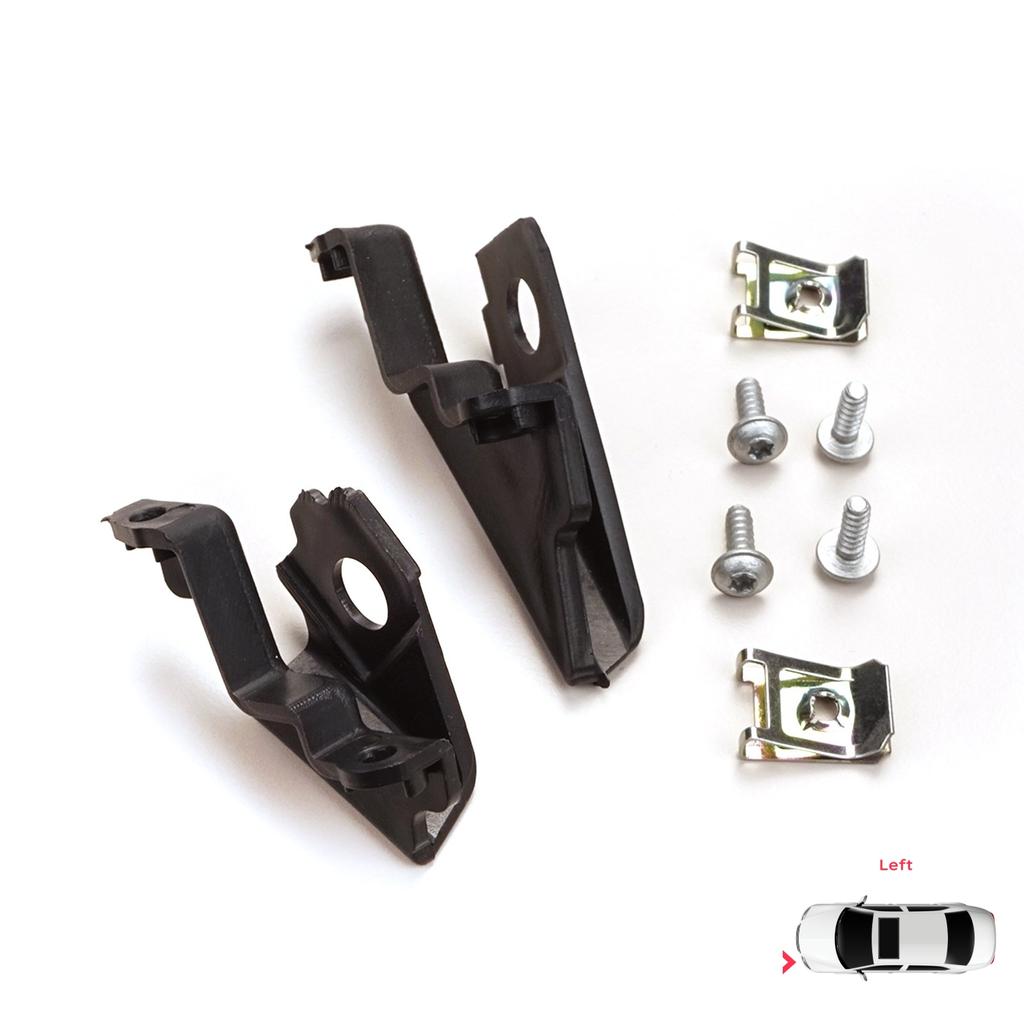 EHL559 Headlight Holder Mount Repair Bracket Tab Set Left Side for VW Polo MK5 6R 6C 61 2009-2016 6C0998225