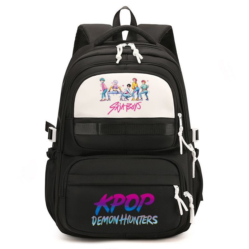 Kpop Witch Hunter Group Schoolbag Girl Cute Primary School Backpack Junior High School Light Large Capacity Lightweight