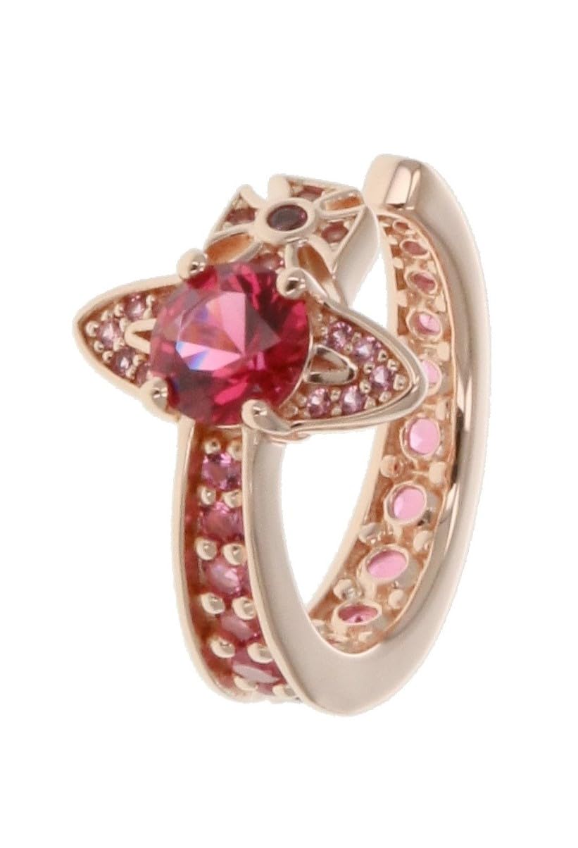 

ring approximately size 8 MAITENA RING Silver 925 [Vivienne Westwood] Women s 64040134/01G366 [item] рожевий колір золота