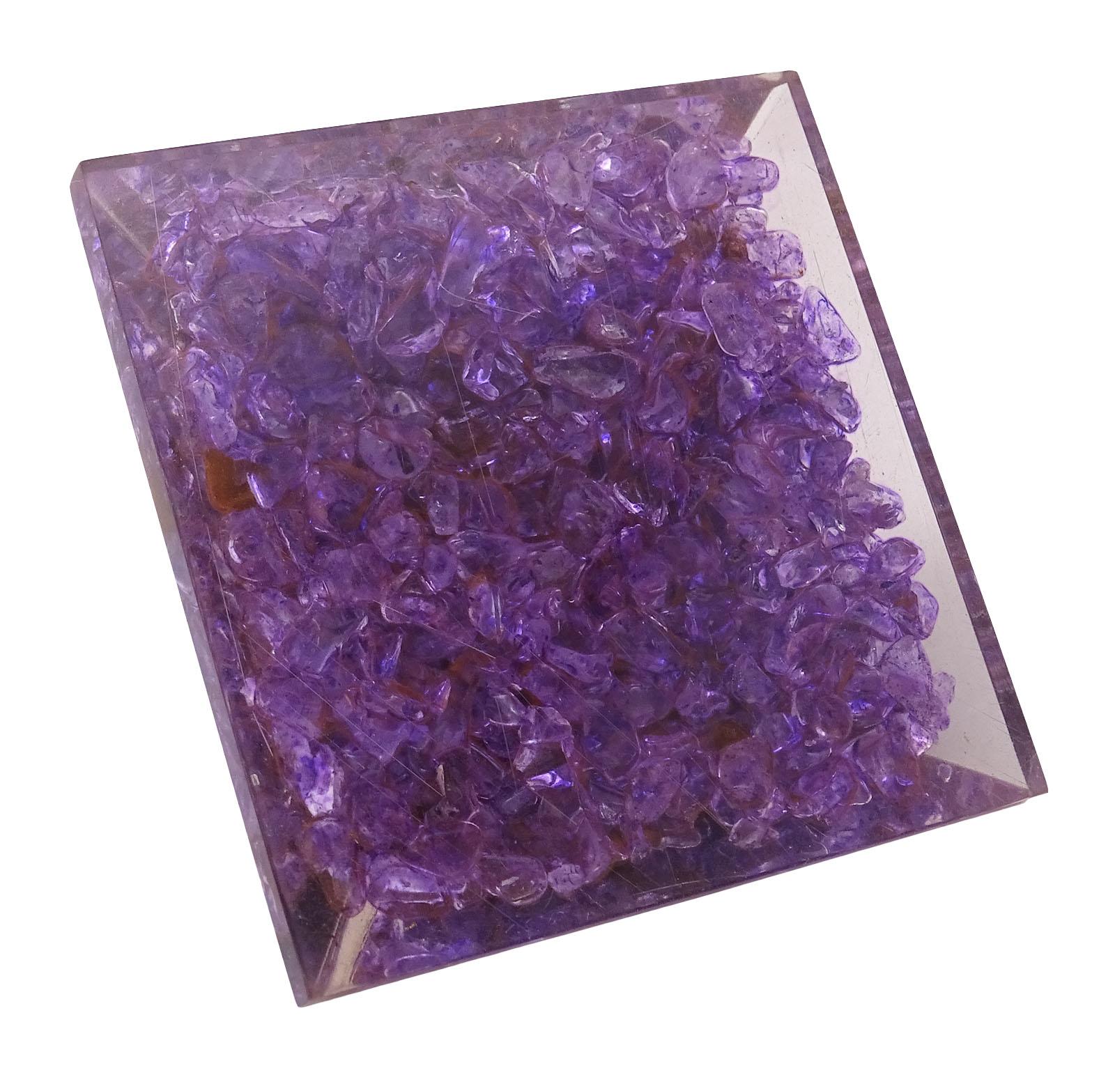 

Гармонизируйте аметистовую оргоновую пирамиду с исцеляющим кристаллом, символ чакры, медитатон, йога, генератор энергии, гостиная