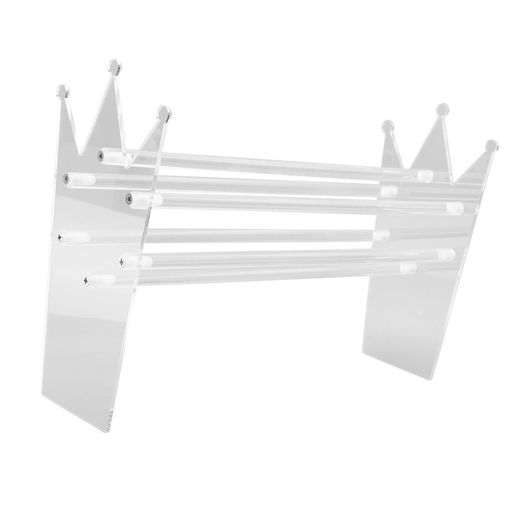 Acrylic Headband Holder Clear Jewelry Headband Organizer Headband Display Stand for Teen Girl Women