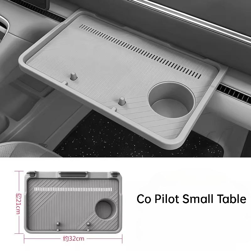 For Leapmotor C10 C11 C16 B10 B01 Lafa 5 Co Pilot Multifunctional Desk Silicone Anti-Slip Storage Box Auto Interior Accessories
