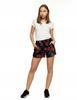 Damen-Shorts Bequeme Stylische Shorts mit Ethno-Blumen MORAJ 3XL PATT 1