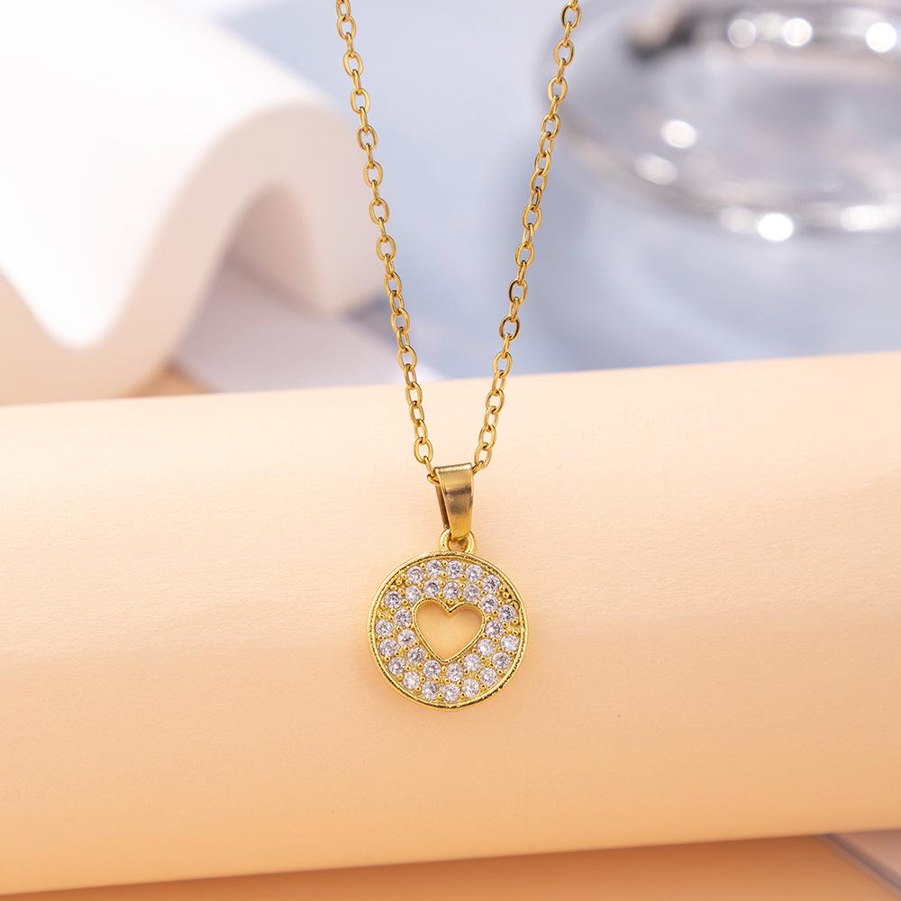 Kadın Lüks Titanyum Çelik Kolye Ucu Klavikula ve Uzun Kazak Kolyesi - Niş Tasarım