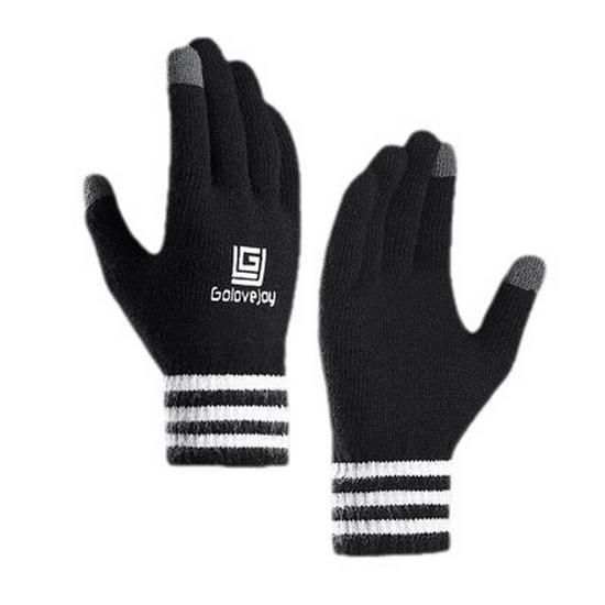 

Многофункциональные вязаные перчатки: Велоспорт, Спорт, Рыбалка, Фитнес, Теплые и Подходят для сенсорных экранов One Size