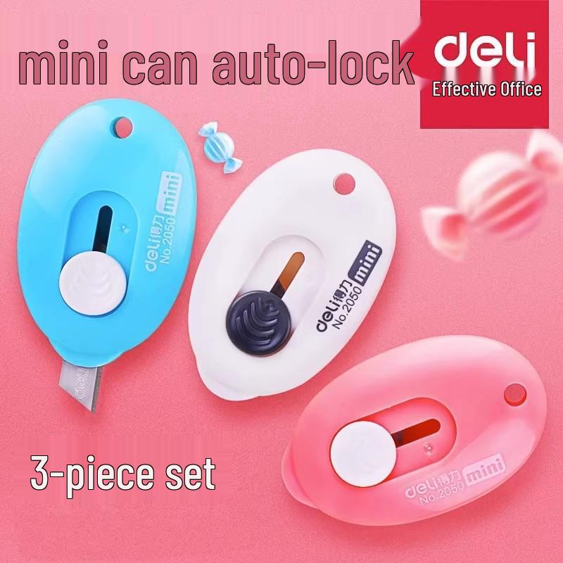 Mini Deli Utility Knife: Compact Box Cutter for Art and Package Opening, Special Small Design